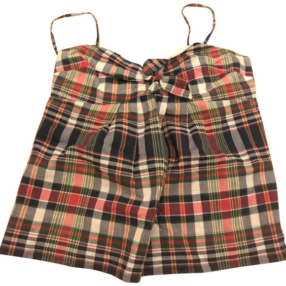 J. Crew Tops - J.Crew Madras Like New Tank Top/Cami